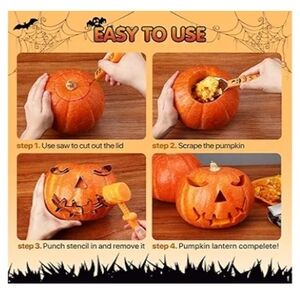 Pumpkin Carving Kit for Kids